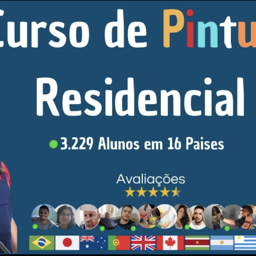 Curso de pintura residencial profissionalizantes 
