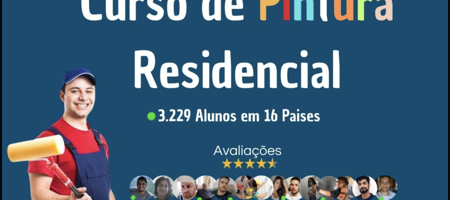 Curso de pintura residencial profissionalizantes 